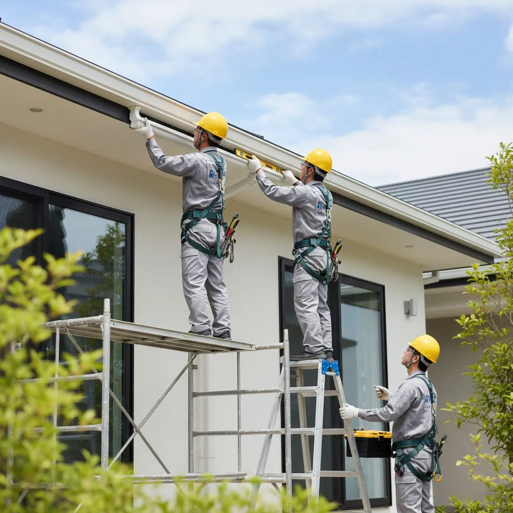 ติดตั้งรางน้ำฝน เลือกอย่างไร ติดตั้งอย่างไร ให้บ้านปลอดภัยไร้กังวล